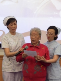蘭州百歲老護(hù)士長登臺講授“護(hù)士之道”