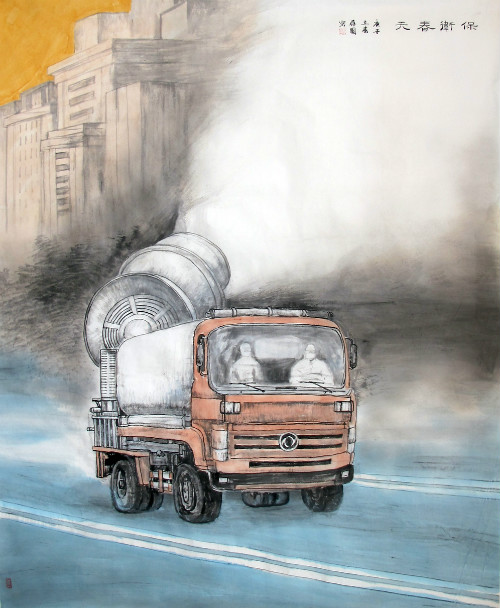 【甘肅全民戰(zhàn)“疫”】保衛(wèi)春天！蘭州榆中縣文藝界致敬“逆行者”