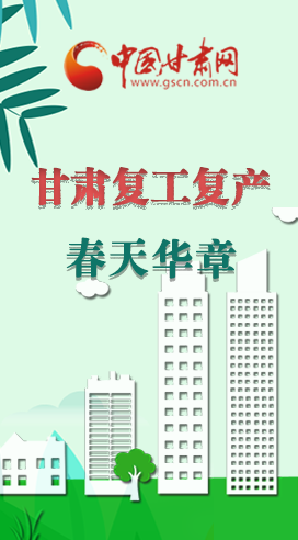 圖解|看！甘肅復(fù)工復(fù)產(chǎn)的“加速度”