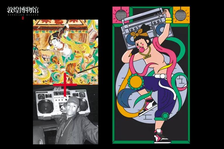 神仙文創(chuàng)！“反彈琵琶”有了街舞版