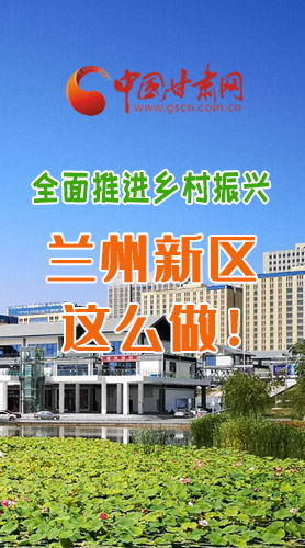 圖解|全面推進(jìn)鄉(xiāng)村振興 蘭州新區(qū)這么做！