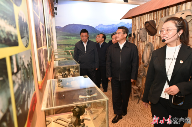 任振鶴在張掖市調(diào)研時(shí)強(qiáng)調(diào)：完整準(zhǔn)確全面貫徹新發(fā)展理念，建設(shè)生態(tài)友好發(fā)展向好生活美好的“金張掖”