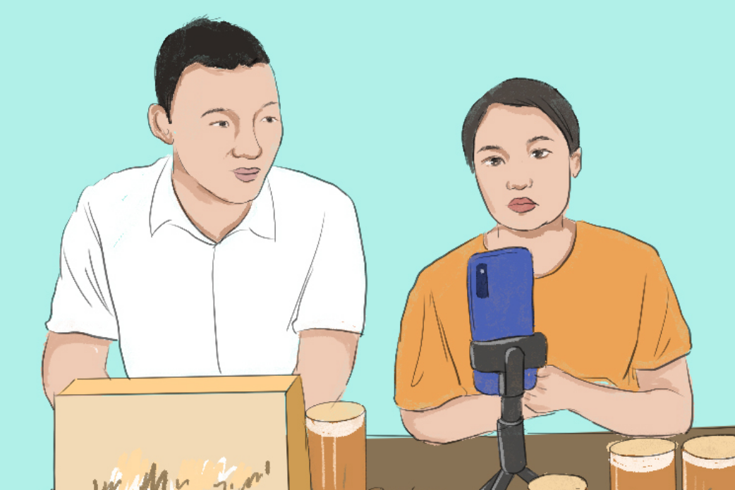 手繪|攢勁！閃閃發(fā)光的up青年