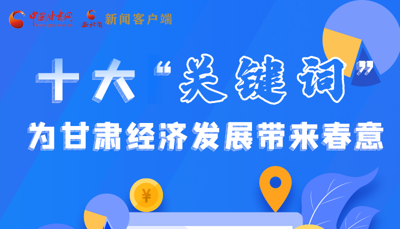 十大“關鍵詞” 為甘肅經濟發(fā)展帶來春意