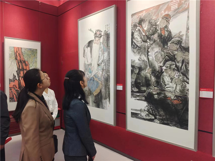 2023年5月，甘肅省紀(jì)委監(jiān)委機(jī)關(guān)、省委巡視辦、省文旅廳主辦，甘肅畫院承辦的甘肅省廉潔文化美術(shù)、書法、設(shè)計(jì)作品展開展，逾萬(wàn)人參觀。.jpg