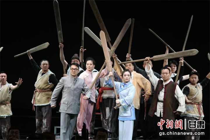 圖為演出劇照。甘肅省隴劇院供圖