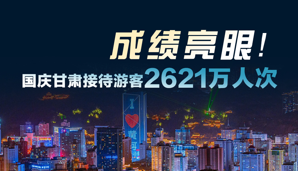 成績亮眼！國慶甘肅接待游客2621萬人次