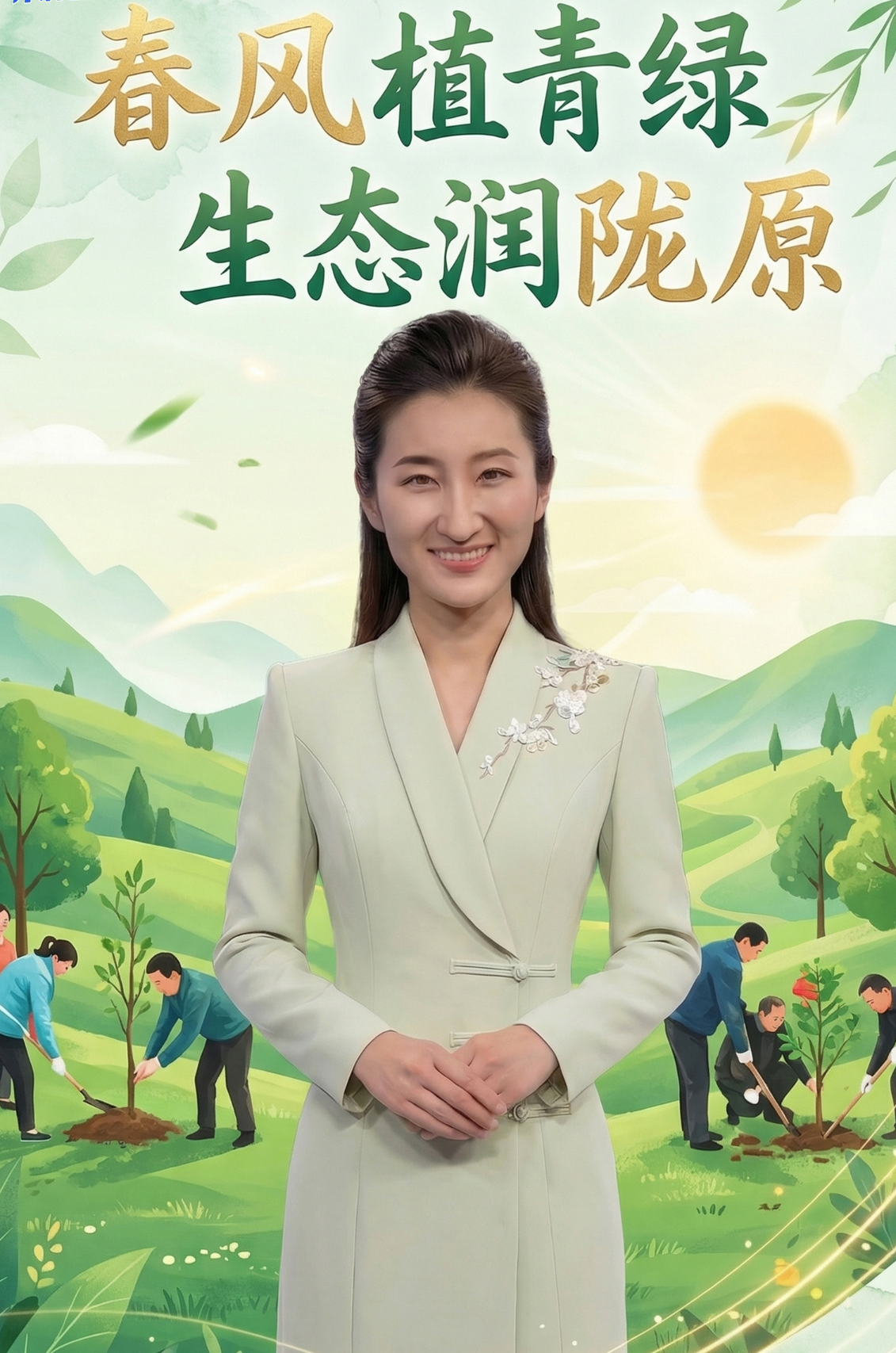 【來(lái)“隴”“趣”脈（21）】春風(fēng)植青綠 生態(tài)潤(rùn)隴原