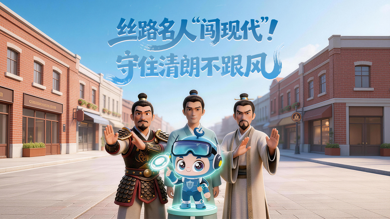 AI短視頻|絲路名人“闖現(xiàn)代”！守住清朗不跟風(fēng)